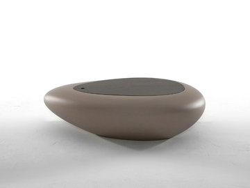 KOS - Polyethylene coffee table with storage space by Tonin Casa - view 2